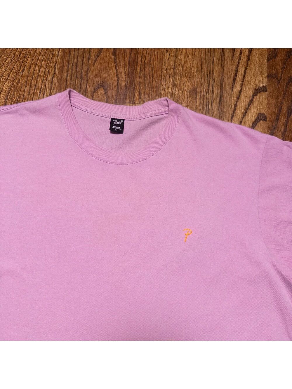 Patta Basic Script P Logo Tee Pink • Medium - Picture 2 of 3